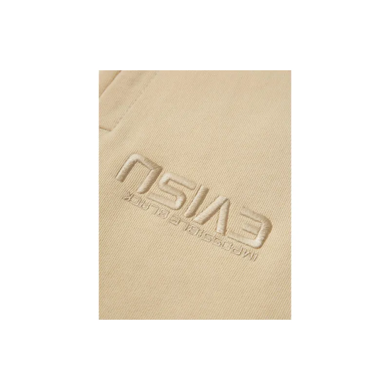 EVISU Fitted Shorts Men's Apricot-3