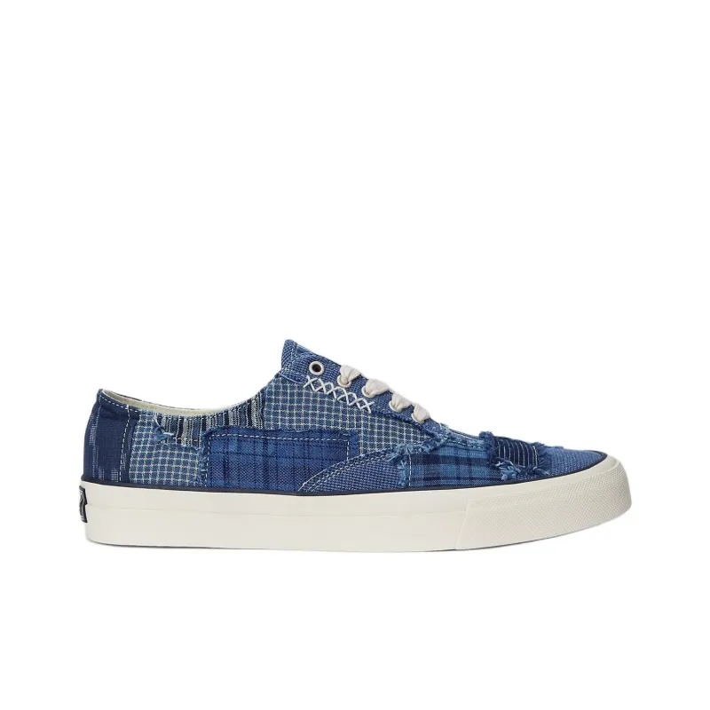 Polo Ralph Lauren Keaton Low-Top Skateboard Shoes Men's Blue-1