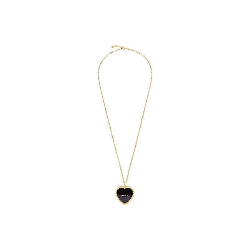Givenchy Brass Necklaces Men's Black-0