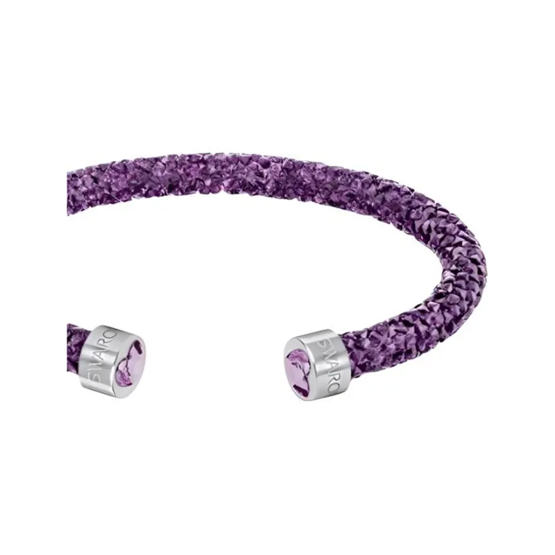 Swarovski Crystal Bangles Women's Purple-1