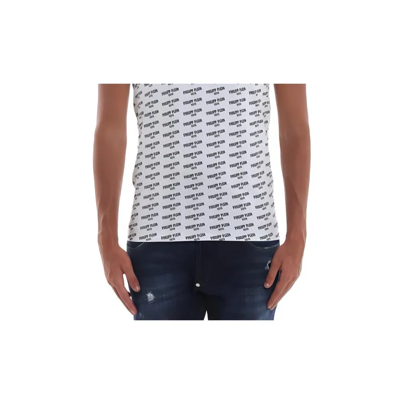 PHILIPP PLEIN T Shirts Men White-5