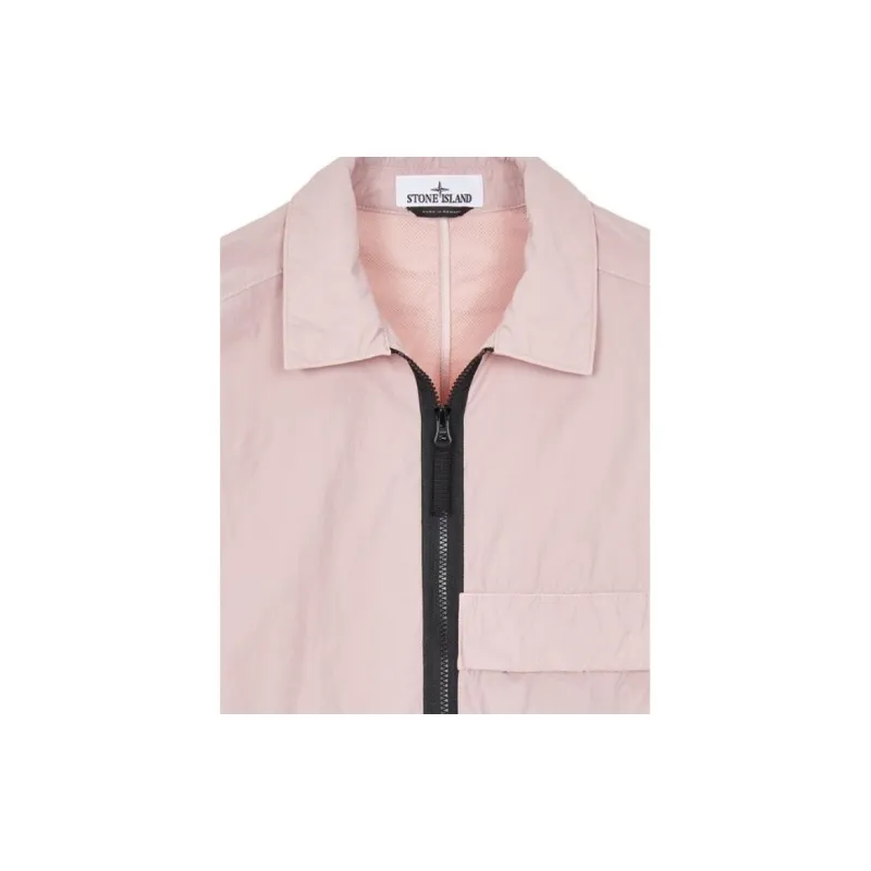 STONE ISLAND Jackets Coats Men's Pink-1