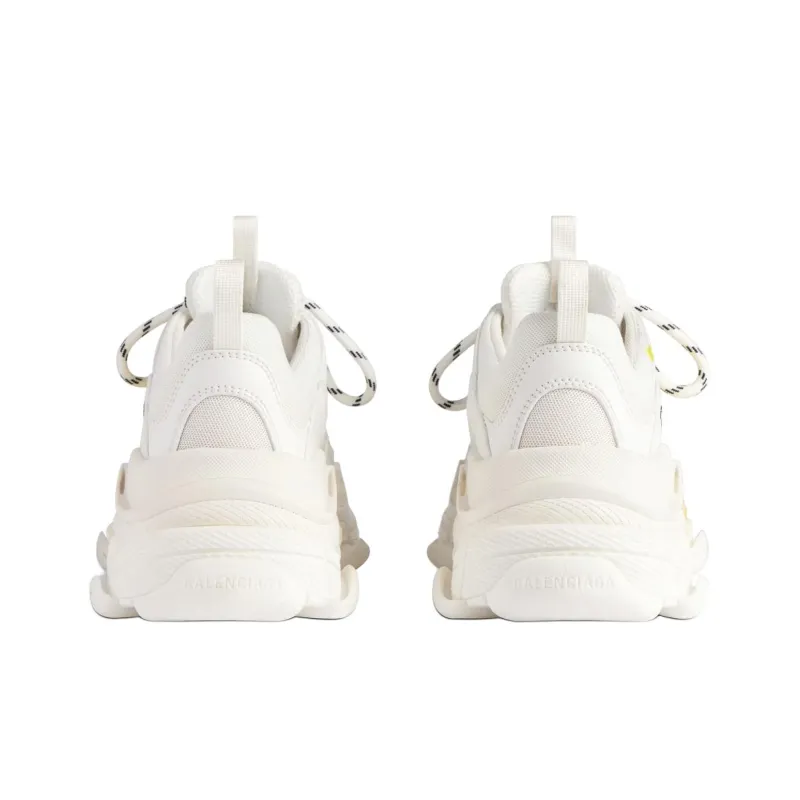 Balenciaga Triple S Low Top Casual Shoes Women's White-5