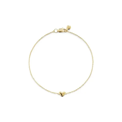 Monica Vinader Mini Heart Chain Bracelet
