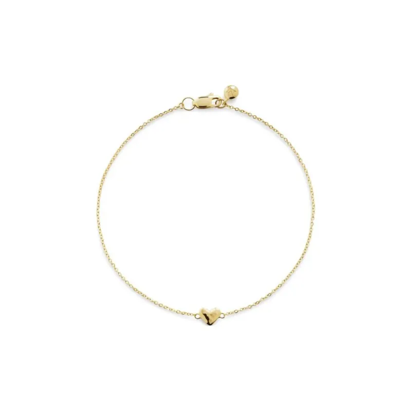 Monica Vinader Mini Heart Chain Bracelet-0