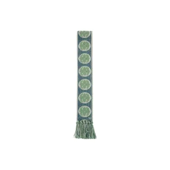Valentino Logo Embroidered Fringed Edge Scarf