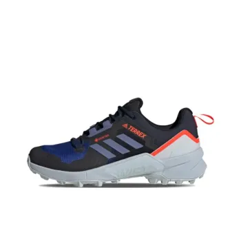 Adidas Terrex Swift R3 Gore-Te Wear-Resistant Low-Top Outdoor Boots Unisex Black Blue