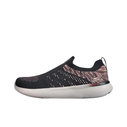 Skechers Go Run 400 V2 Cushioning Wear Resistant Low Top Casual Shoes Women's Black
