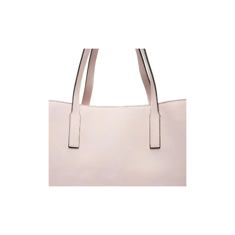 GUESS PU Tote Bag Shopping Bag Shoulder Bags Women's Pink-4