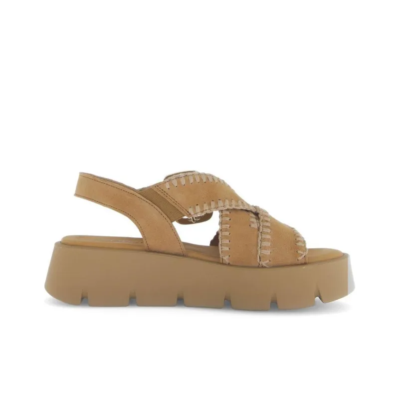 Gabor Fashion Roman Sandals 5cm Women's Brown-1