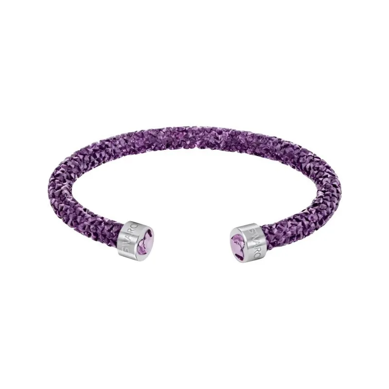 Swarovski Crystal Bangles Women's Purple-0