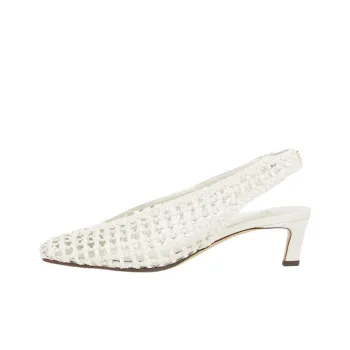 FENDI 2025 Spring And Summer Collection Slim Heel High Heels 4.6cm Women's White