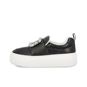 Roger Vivier Viv' Up Embellished Buckle Sneakers Women's