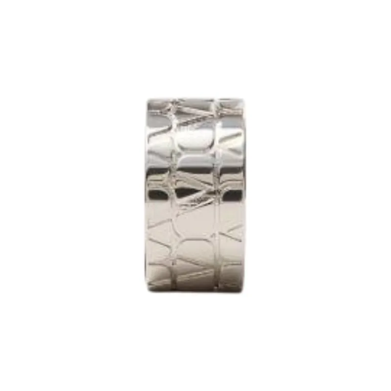 Valentino Metal Rings Unisex Palladium Color-1