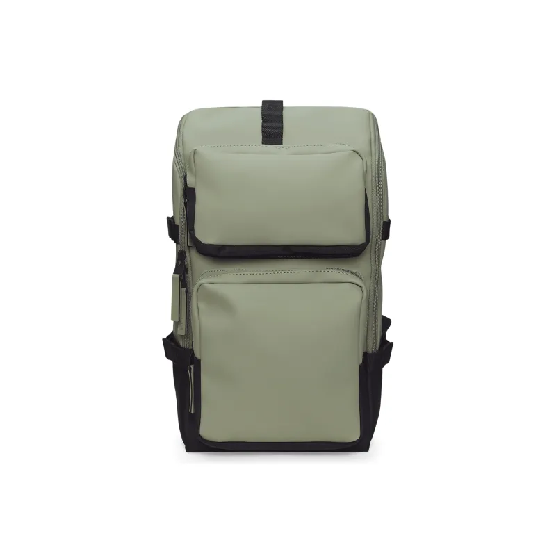 Rains Polyester Backpack Large Size Unisex Black/Green/Gray/Dark Brown/Bay Blue-16