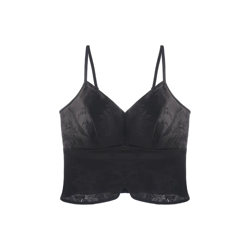 Lan Miao Strapless Bra Women's Combo Set-0