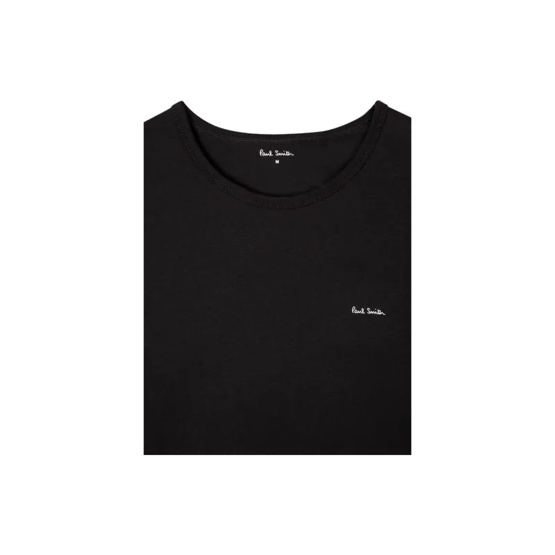 Paul Smith Logo print Organic Cotton T shirt Pack Of Three-4