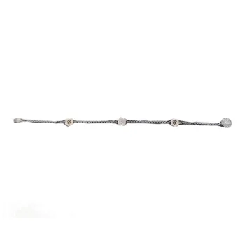 Swarovski Rose Gold Alloy Bracelets Women's Silver