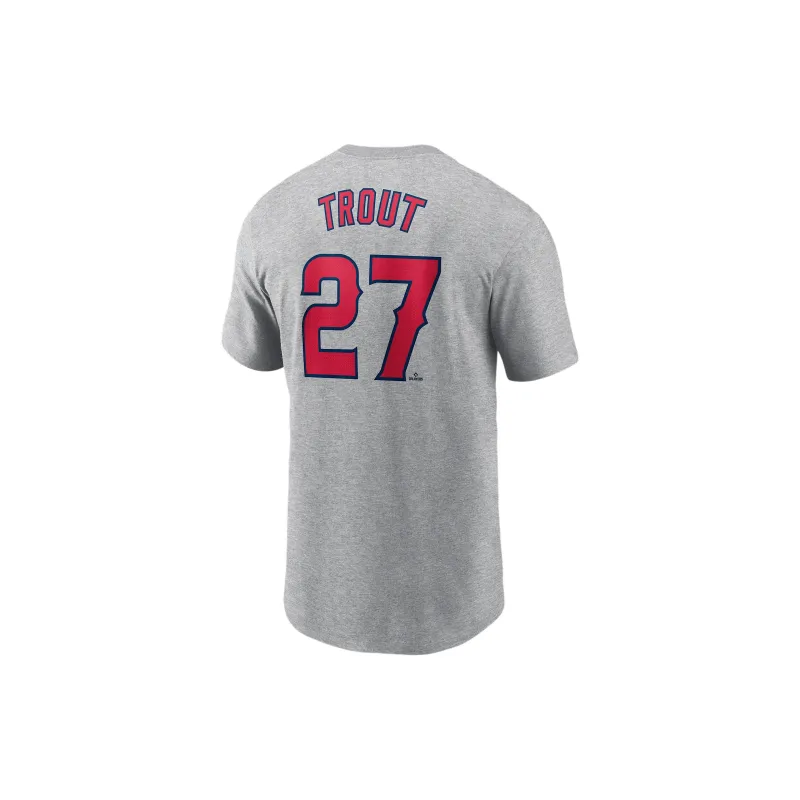 Nike Mike Trout Los Angeles Angels Fuse Men's Nike Mlb T Shirt-1