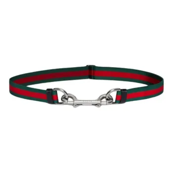 GUCCI Leather Belts Men's Red 2.5CM