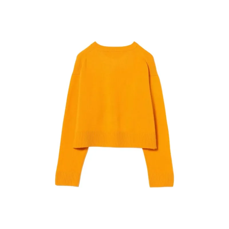 Beams Sweaters Women's Orange-1