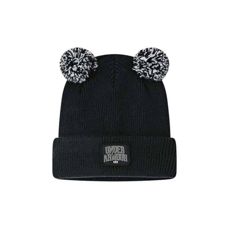 Under Armour Polyacrylic, Polyamide, Elastane Beanies Kids' Black, Purple-0