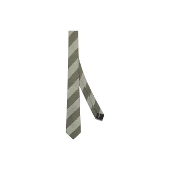 FENDI Mulberry Silk Ties Men's Green