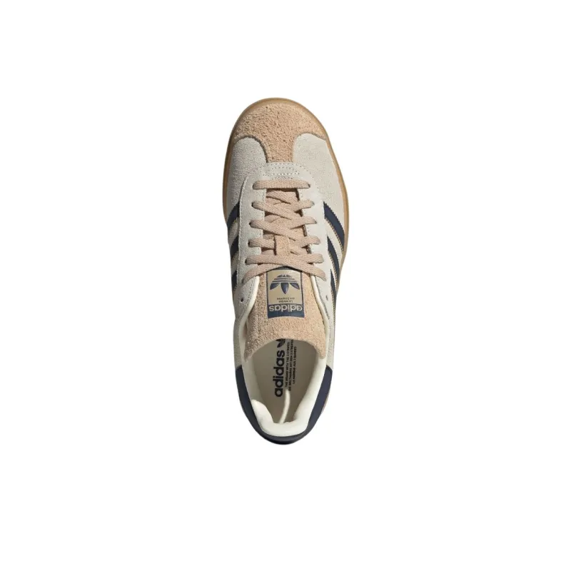 Gazelle Women's Adidas Originals Bold 'Cream Night Indigo' Women's-3