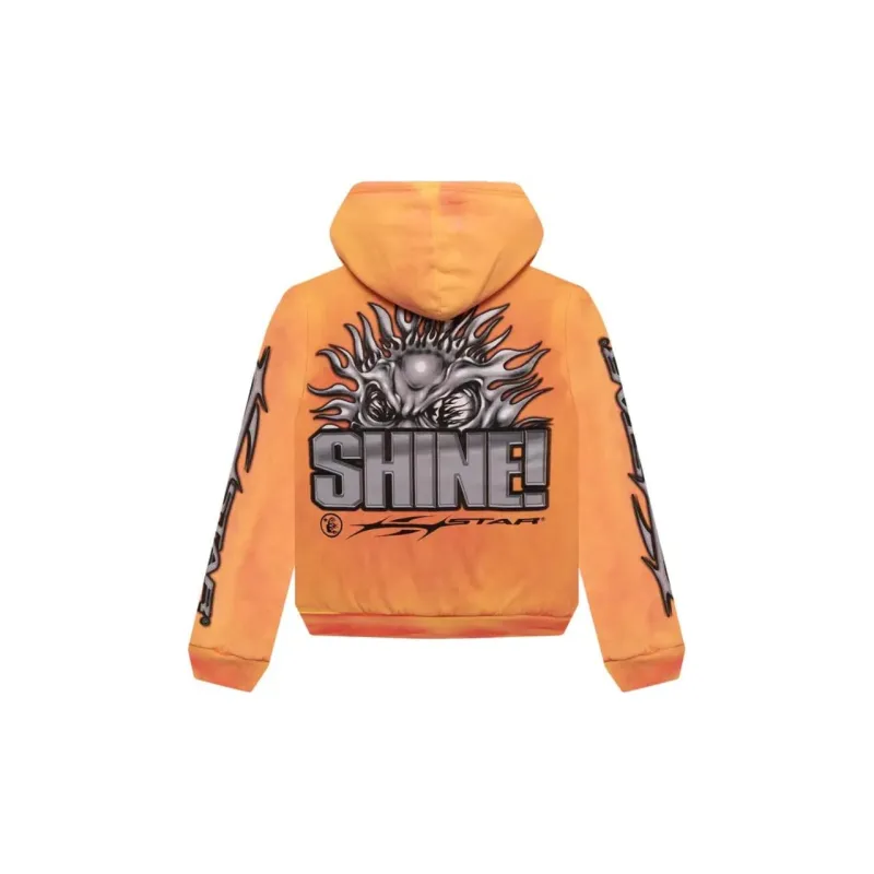 Hellstar Sun Zip Up Hoodie-1