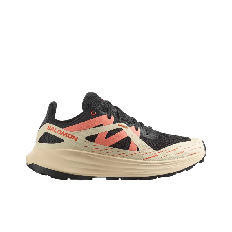 SALOMON ULTRA FLOW Anti Slip Wear Resistant Low Top Running Shoes Women's Black-1