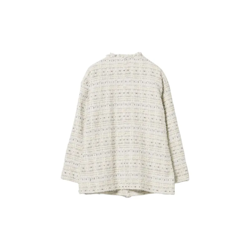 Beams Jackets & Coats Women's Ivory White-1