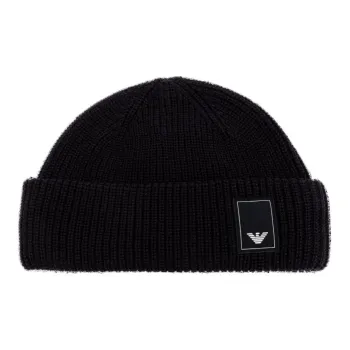 EMPORIO ARMANI Travel Essentials Wool Beanie