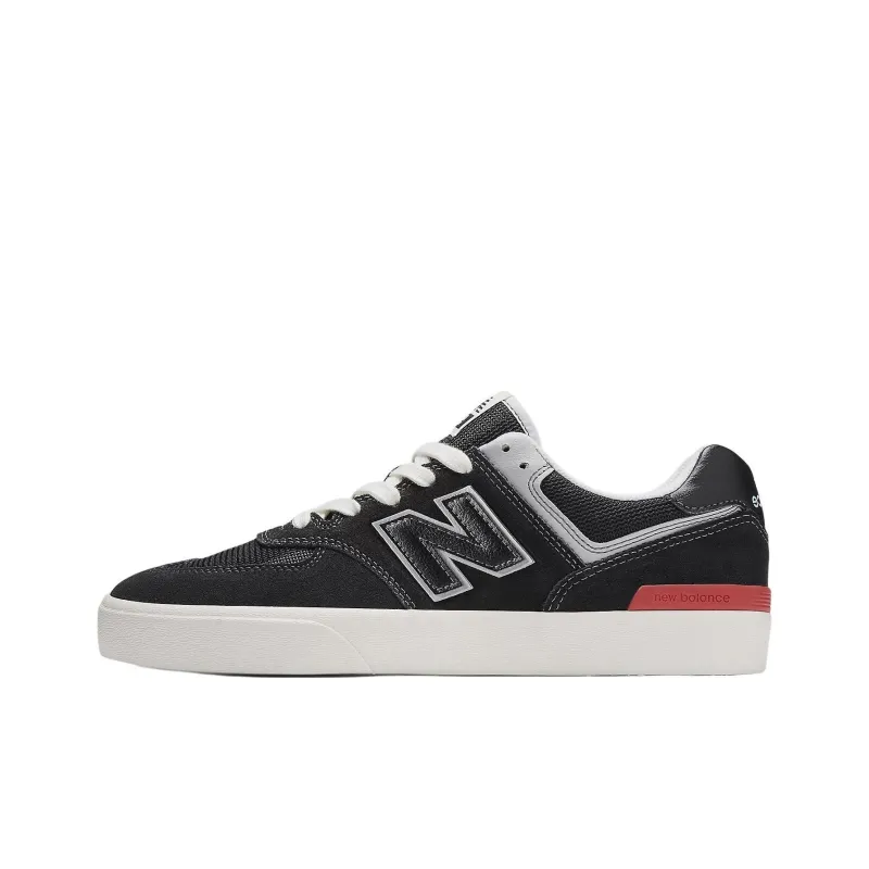 New Balance Numeric 574 Vulc Black White-0