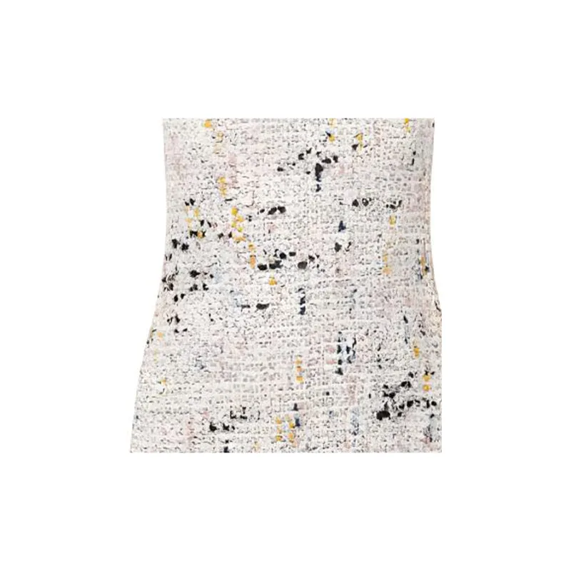 LOUIS VUITTON Bouclette Tweed A line Dress-3
