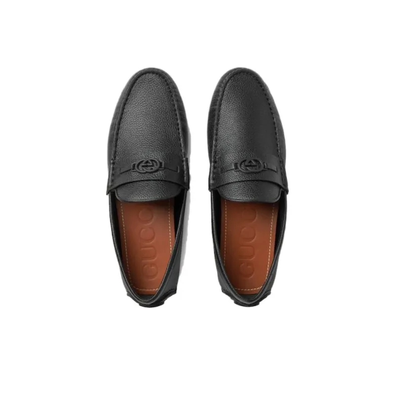 GUCCI Mocassins Casual Shoes Men's Black-3
