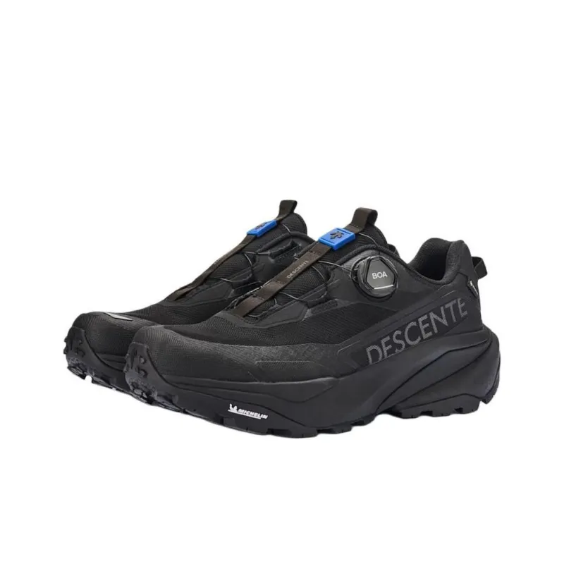 DESCENTE SKI STYLE Anti-Slip Wear-Resistant Low-Top Casual Running Shoes Women's Black-1