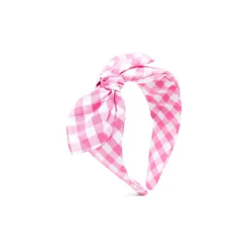 MOSCHINO Gingham pattern Head Band