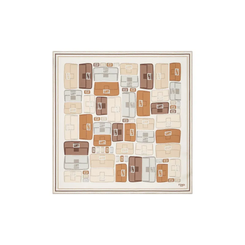 FENDI Baguette Finished Edge Scarf-0