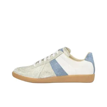 Maison Margiela Replica Panelled Lace Up Sneakers
