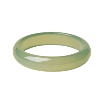 Jade Charm Yao Serpentine Jade Bangles Women's