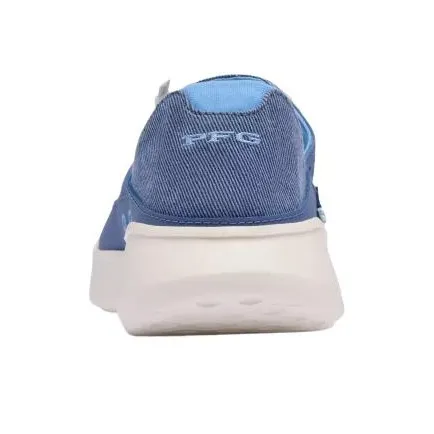 Columbia PFG Boatside Slip-Resistant Low-Top Casual Shoes Men's Blue Bellflower-4