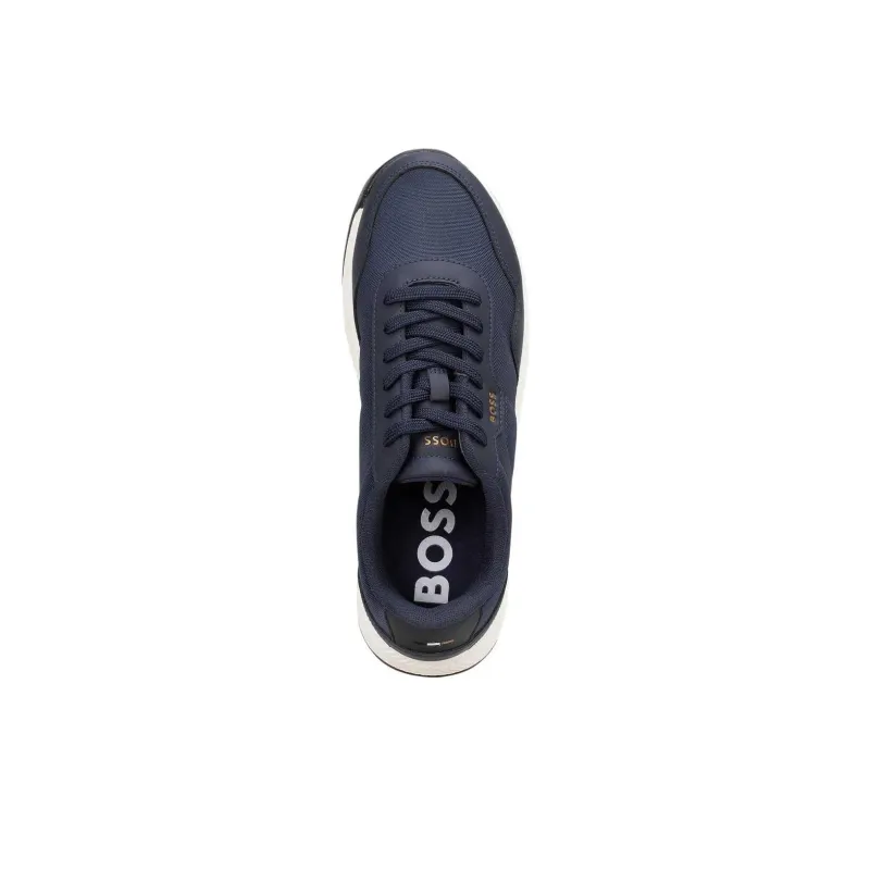 HUGO BOSS Low Top Casual Shoes Men's Dark Blue-2