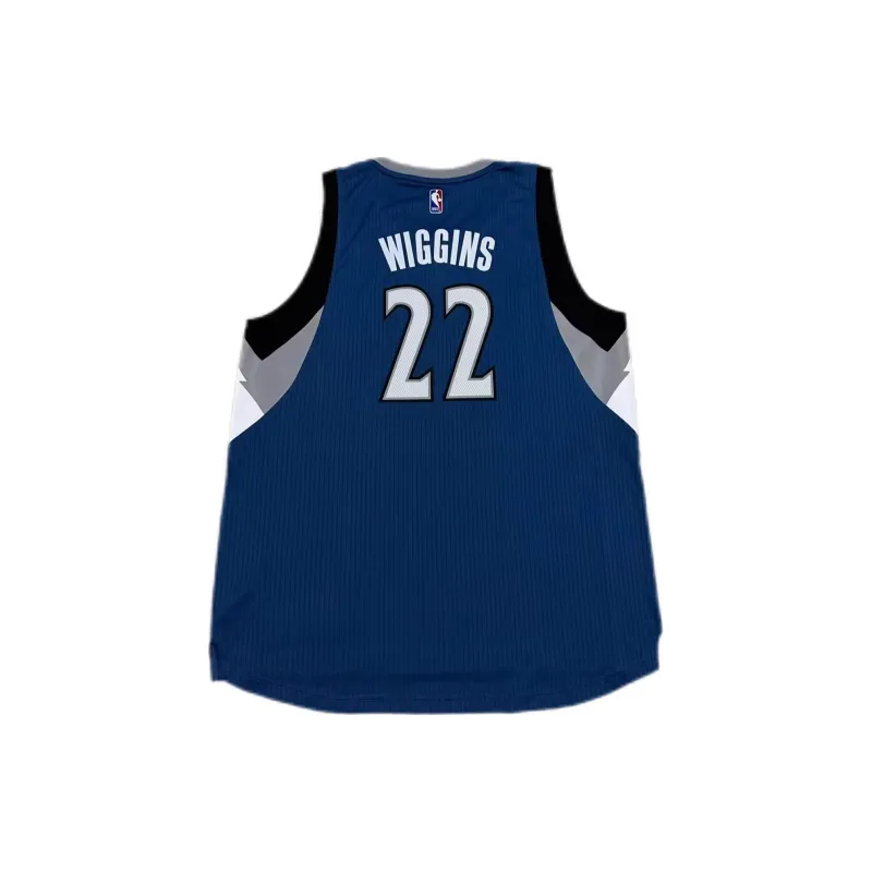 Adidas x NBA Minnesota Timberwolves Basketball Jersey Unisex Blue-1