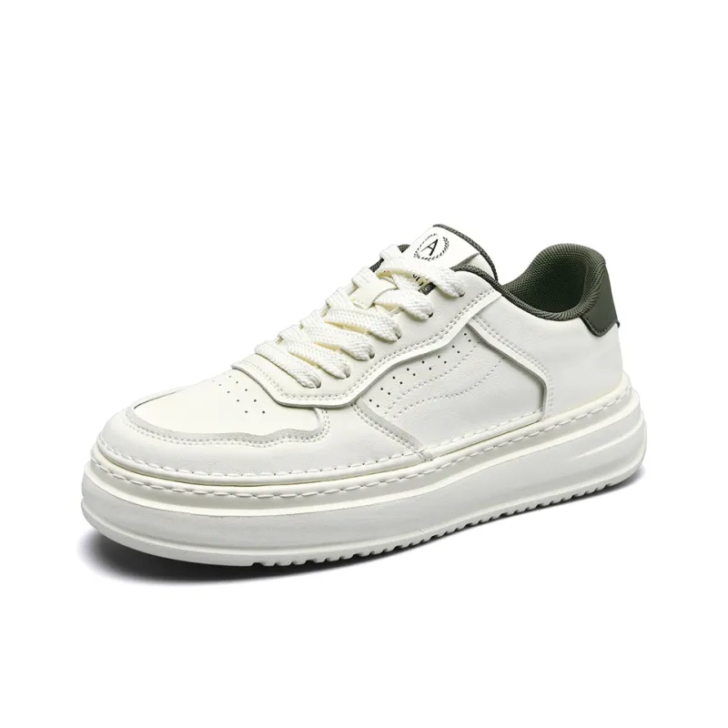 AOKANG Air Force One Series Skateboard Shoes Unisex Low Top Titan Green, Rock Brown, Grape Gray-2