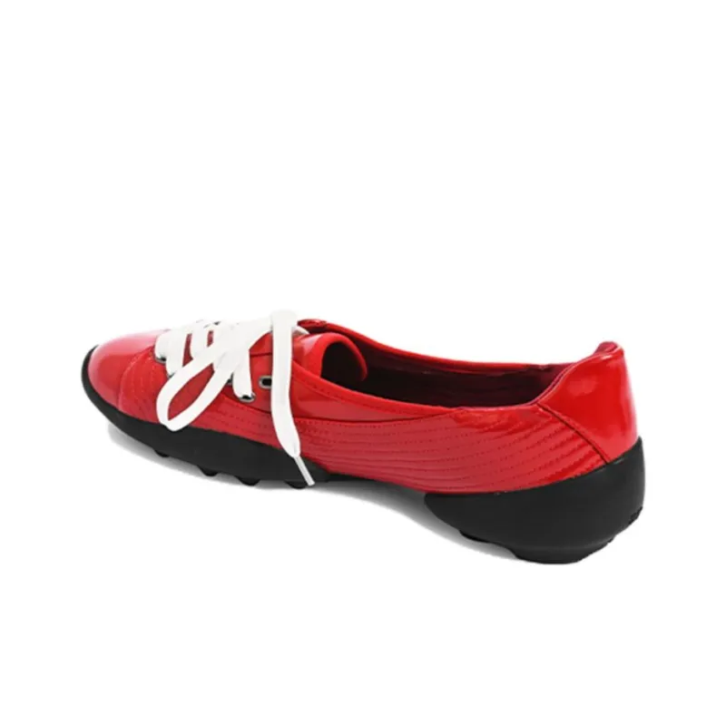 DYMONLATRY FIERCE GOAT Casual Single Shoes Women's Red-2