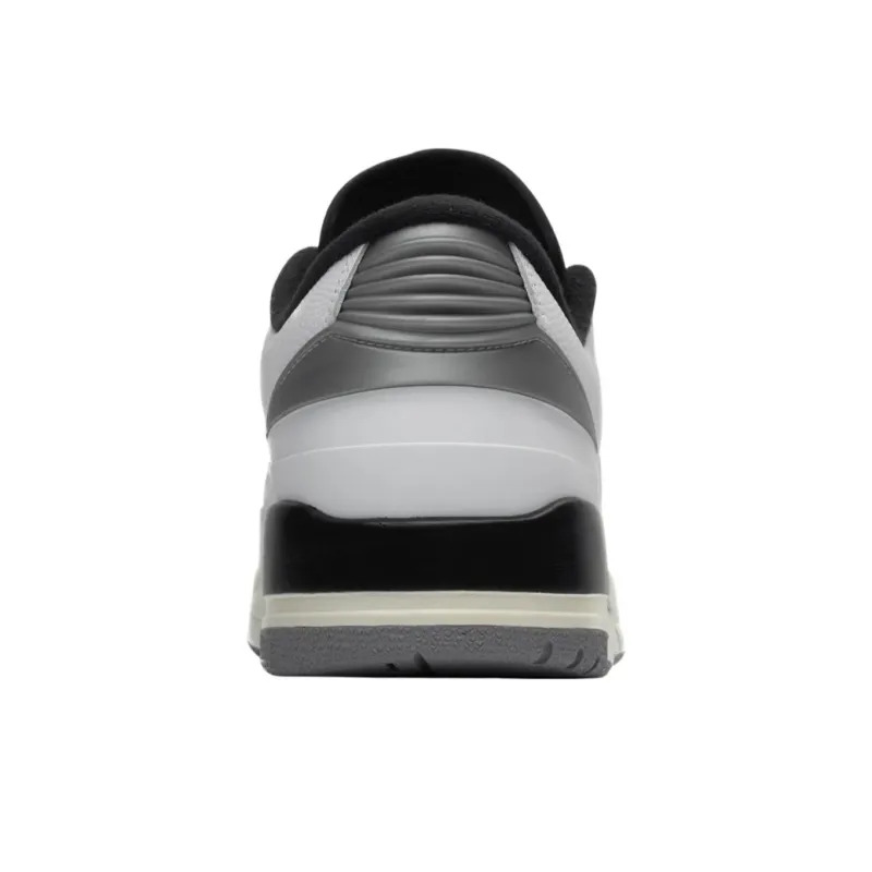 Jordan 2/3 White Black Metallic Silver-3