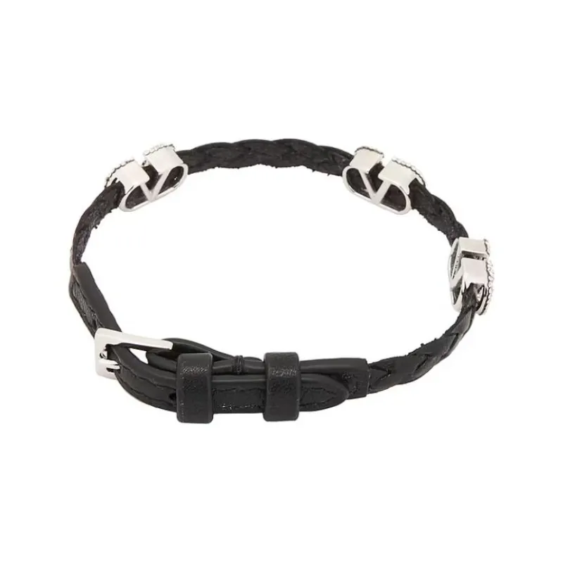 Valentino VLogo Embellished Bracelet-1