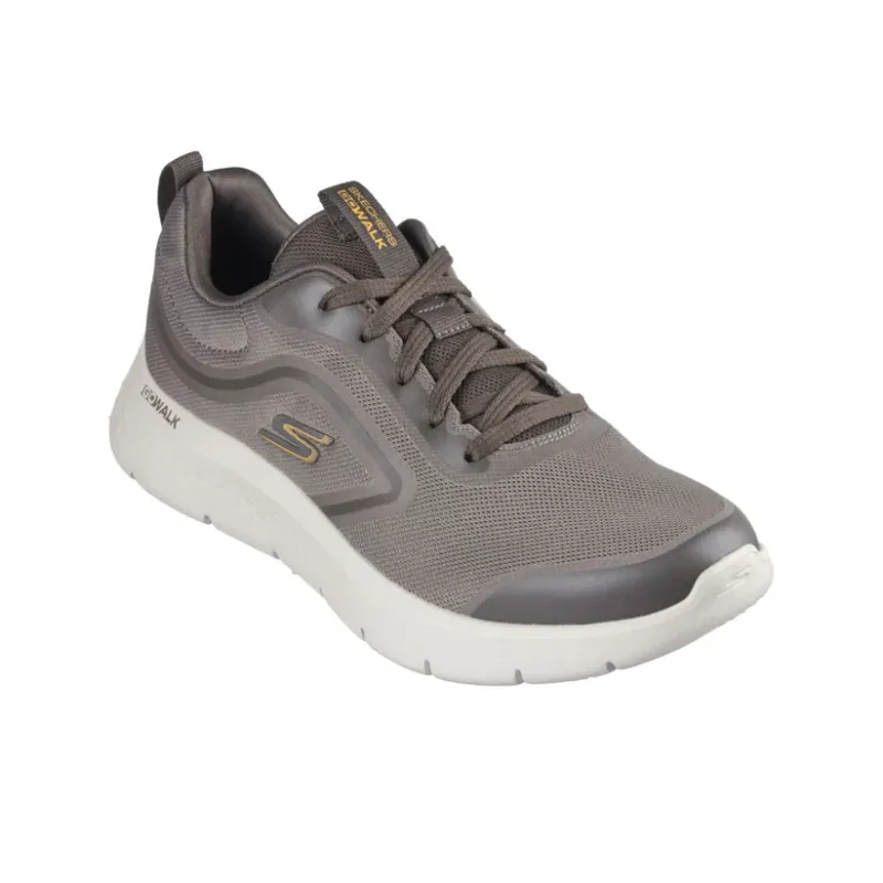 Skechers MEN'S GO WALK Cushioning Wear Resistant Low Top Casual Shoes Men's Brown-1