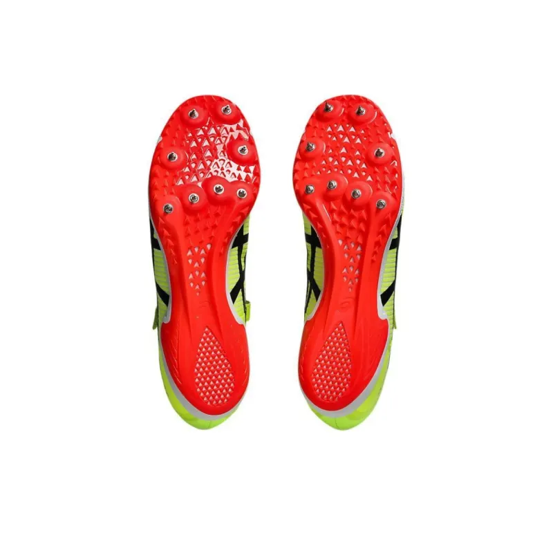 Asics Slip Resistant, Abrasion Resistant, Supportive, And Resilient Low Top Running Shoes Unisex Yellow Black-6