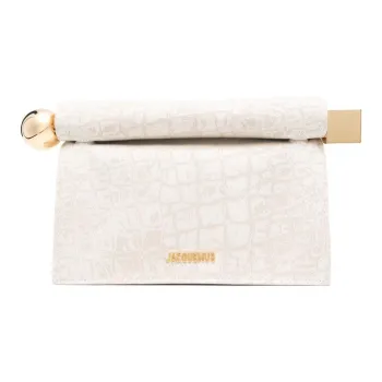 Jacquemus La Pochette Rond Carre Clutch Bag